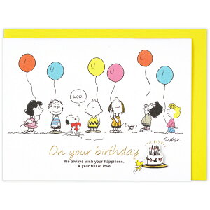 *O[eBOJ[h Xk[s[ [U[o[ {z[}[N 817466 o[Xf[J[h aj BIRTHDAY  2܂ EbhXgbN s[ibc PEANUTS SNOOPY 킢