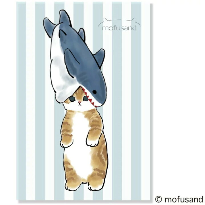 楽天市場 Mofusand ポストカード 4柄4枚セット サメにゃん アクティブ モフサンド ぢゅの キャラクターグッズ 可愛い 猫 多目的 イラスト はがき E12 Px 131 E12 Px 132 E12 Px 133 E12 Px 134 サンフェロー