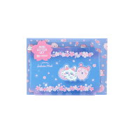 ちいかわ ダイカットミニレターセット ヨザクラ モモンガ＆古本屋 Sakura Pink 桜 ピンク S8908990 サン…