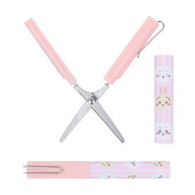 スティッキールはさみ NLC ちいかわ×うさぎ S3721728 サンスター文具 New Life Collection キャラクターグッズ かわいい 大人 コンパクト スリム 携帯 便利 STICKYLE