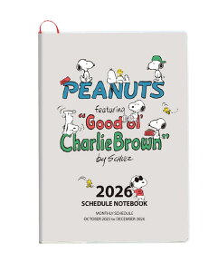 yz2026Nx_CA[ 10n܂ PEANUTS Xk[s[ A5 }X[ O[ 26-19PD-5G XNGA square LN^[ObY XPW[  l 킢 s[ibc 蒠 ֗ ߘa