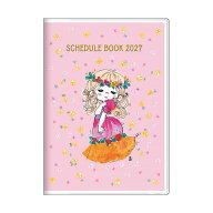 【予約商品】2027年度ダイアリー 10月始まり 手帳 週間B6ストーリーブック 水森亜土 ピンク S2959860 サ…