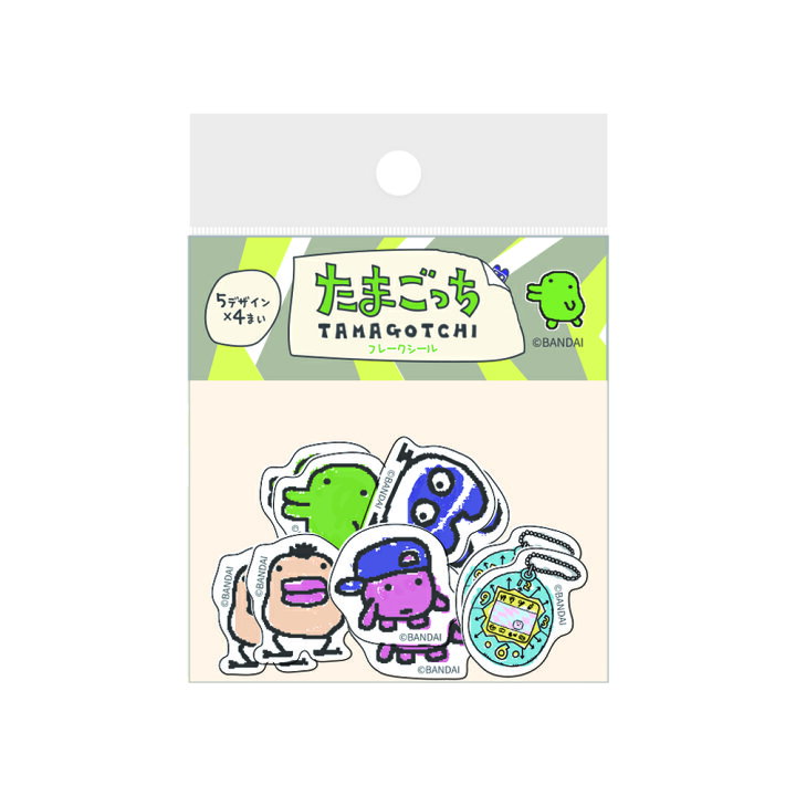 楽天市場】【30%OFF】たまごっち フレークシール ともだち2 くちぱっち 