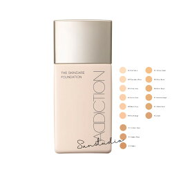 addiction アディクション ザ スキンケア ファンデーション SPF 25 PA++ 30mL/ファンデーション 正規品 パウダーなしでも美しく、ツヤめく仕上がり 素肌感 ファンデーション 乾燥対策 崩れにくい スキンケア成分