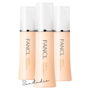 ファンケル fancl エンリッチプラス 乳液 II しっとり <医薬部外品>30mL×3本(約90日分) シワ改善 乾燥肌 エイジングケア しわ ナイアシンアミド 正規品