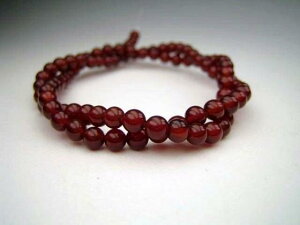 【連売り商品】レッドアゲート(赤メノウ)品質AAAΦ4.5±0.2mm