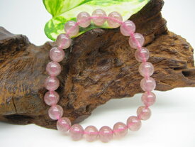 【均一ブレスレット】アフリカンストロベリークォーツ(グレナデンクォーツ)品質AAΦ7.5~8.8mm