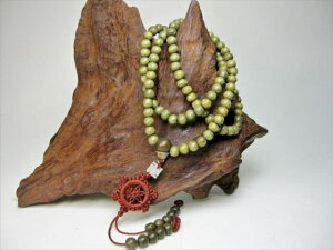 ※訳あり※【数珠】緑檀念珠6±0.5mm