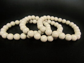 【均一ブレスレット】北投石・ブラウン品質AAAΦ6±0.2mm