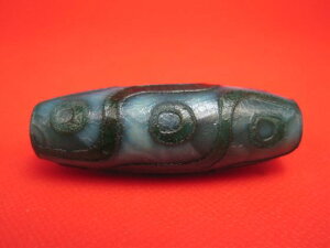 【チベット高級天珠】九眼天珠(ツヤなし)