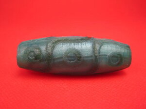 【チベット高級天珠】九眼天珠(ツヤなし)