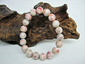 【ブレスレット】シナバー(辰砂)品質AAAΦ10.8±0.2mm【一点物】