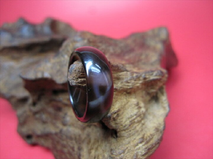 楽天市場】【チベット天珠指輪】水蓮花天珠11号【一点物】 : 天然石の  