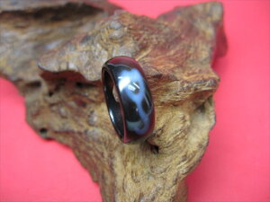 【チベット天珠指輪】水蓮花天珠11号【一点物】