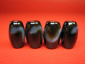 ※訳あり※【チベット高級至純天珠】白蛇天珠14×9±1mm
