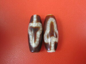 【チベット高級龍紋天珠】菩提天珠30×12mm