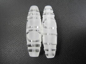 【チベット水晶天珠】雙天地天珠38×12mm