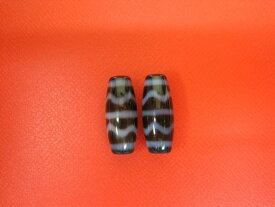 【チベット高級至純天珠】水紋天珠20×8mm