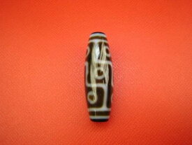 【チベット高級至純天珠】九眼天珠38×12mm