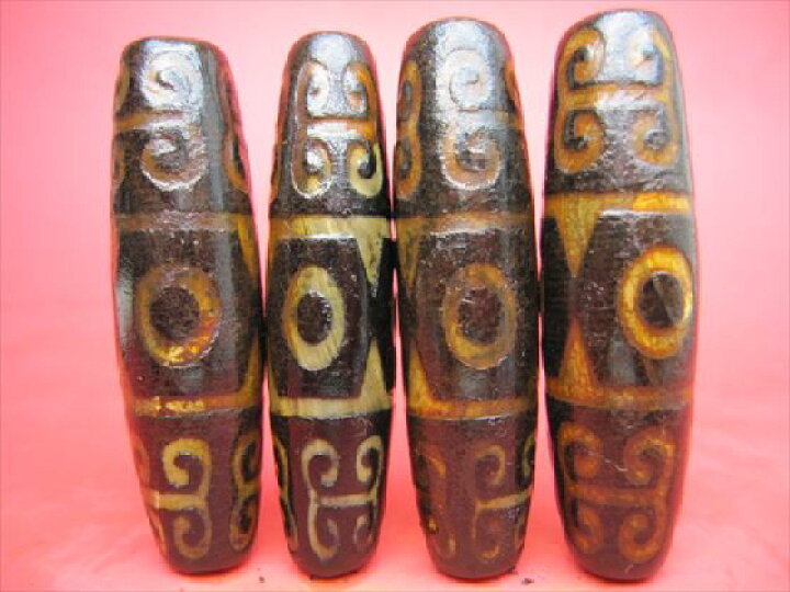 楽天市場】【チベット火供天珠】如意虎牙三眼天珠56-57×14-15mm  