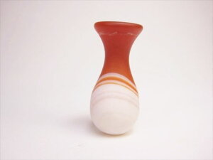 【チベット天珠】天然サードオニキス寶瓶天珠【ツヤなしタイプ】