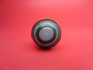 【チベット高級天珠】羊眼板珠・天眼珠ツヤなし【一点物】