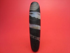 【チベット高級至純天珠】龍神天珠【馬蹄痕・天然模様入り・ツヤなし】【一点物】