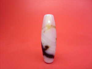 【チベット高級天珠】騎龍観音天珠・白【一点物】