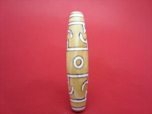 【チベット天珠】蓮師法器天珠約58×13mm【一点物】