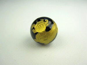 【粒売り:ヤアズ】オニキスΦ10.3±0.2mm【ゴールド】