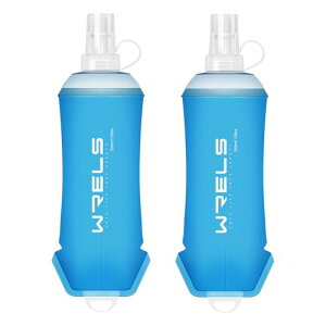 ソフトフラスク ランニング ボトル 500ml/350ml/200ml ハイドレーション 給水ボトル 水筒 折り畳み マラソン トレイルラン 登