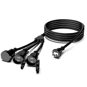 GJWLaie R[h O 2m 15A 1000W P[u hJLbv hR[h Op ƒp Ɨp RZg 3