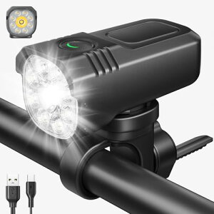 q󍇋 ]ԃCg ŋ1500[Px 邢 e3000mAh 8[h ]ԗpLEDwbhCg TYPE-C U
