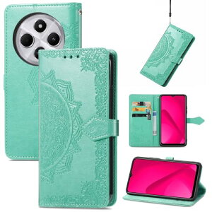 �ɓK�p����Xiaomi Redmi 14C �P�[�X �蒠�^ �m�[�g�u�b�N�^�g�ѓd�b�ی�J�o�[���@�\�g�ѓd�b�z���X�^�[(�}���_���O���[��)