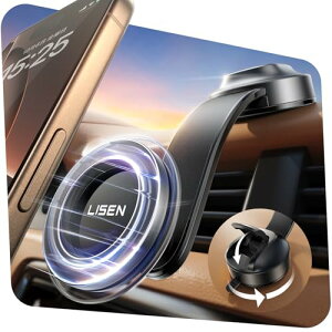 LISEN �^��z�����X�}�z�z���_�[ magsafe�^��z��+��������N55���� �}�O�l�b�g 360°��] �Ў葀�� �X�}�z�z���_�[ �� �}�O�Z