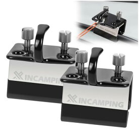 カージョイント Xincamping カーサイドタープ用カージョイント 強力耐荷重 タープグリップ テントアクセサリー 取り付け簡単 キャンプ部