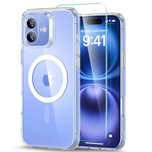 ESR iPhone 16 P[XČRMILKiEMagsafeΉiPhone16P[X tB1tω ɋw CX