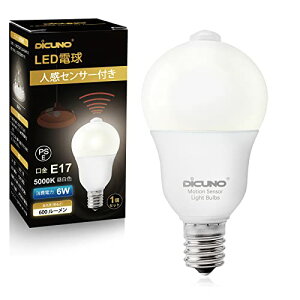 DiCUNO LEDd E17 lZT[ 6W 60` 600lm F 5000K ÃZT[t Yh~ ԊOZ