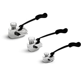 AceCamp 无縫製用ファスナー、ジッパー修理キット プルタブ（ホワイト、3点セット）