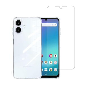 �Ή� Galaxy A25/ A25E 5G�P�[�X+ �K���X�t�B���� ���{��-�d�x9HSC-53F SCG33�ی�t�B���� �ώw�� ������ ����