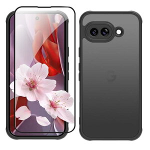 Google Pixel 9a �P�[�X �K���X�t�B�����t�� �}�b�g�Ȏd�グ ������ ���ϖh�~ �ϏՌ� �ČRMIL�K�i SGS�F�� PC+TPU