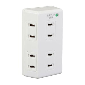 �G���p (ELPA) �ϗ��^�b�v �R���Z���g �d���^�b�v ���K�[�h 6�� A-S600(W)