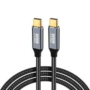 USB C P[u 2M Type-C [d PDΉ 100W}[d/ USB 3.1 Gen2W 10Gbpsf[^] USB-C