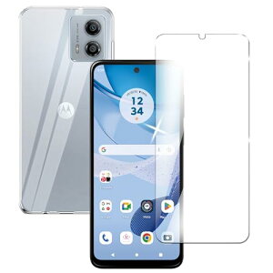 1+1 for Moto G53y 5G / G53J 5G / G53 5G �K���X�t�B����+�P�[�X �N���A �K���X�t�B���� �_�� �M�A�N�I�X