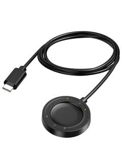 For SUUNTO RUN �X�}�[�g�E�H�b�` �Ή� �[�d�P�[�u�� �[�d�� KONXISA 1m���� Type-C ���C�[�d�� ���ϋv �y�� ��