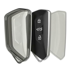 kwmobile L[Jo[ VW Golf 8 3-{^ Ԃ̃L[Ή L[P[X - Jo[ TPU NA - Ԍ ϏՌ ی 
