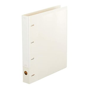 リヒトラブ myfa 推し活 4穴リング コレクションファイル A4 ミルキーホワイト F3300-0