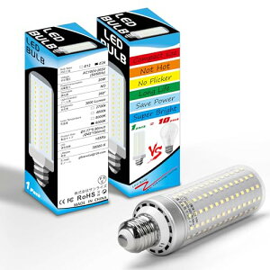 2�� LED�d�� E26���� 200W�`���� 3000lm �R�[�����C�g led E26 �����F����6000K�g�E�����R�V�^ ���M�d��/�u����