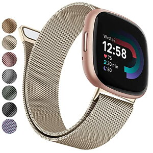 �o���h �R���p�`�u�� Fitbit Versa 4/ Versa 3/Sense/Sense 2 �o���h �o���h �x���g �X�e�����X �x���g ��