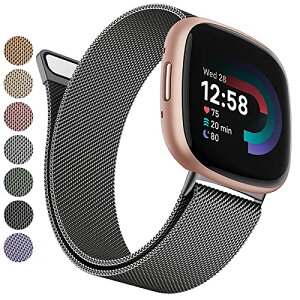 �o���h �R���p�`�u�� Fitbit Versa 4/ Versa 3/Sense/Sense 2 �o���h �o���h �x���g �X�e�����X �x���g ��